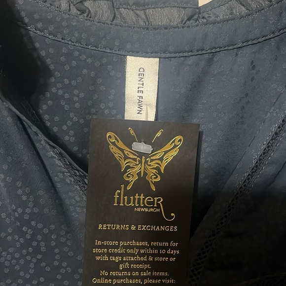 Gentle Fawn Blair Dress Midnight Medium NWT - Picture 2 of 4